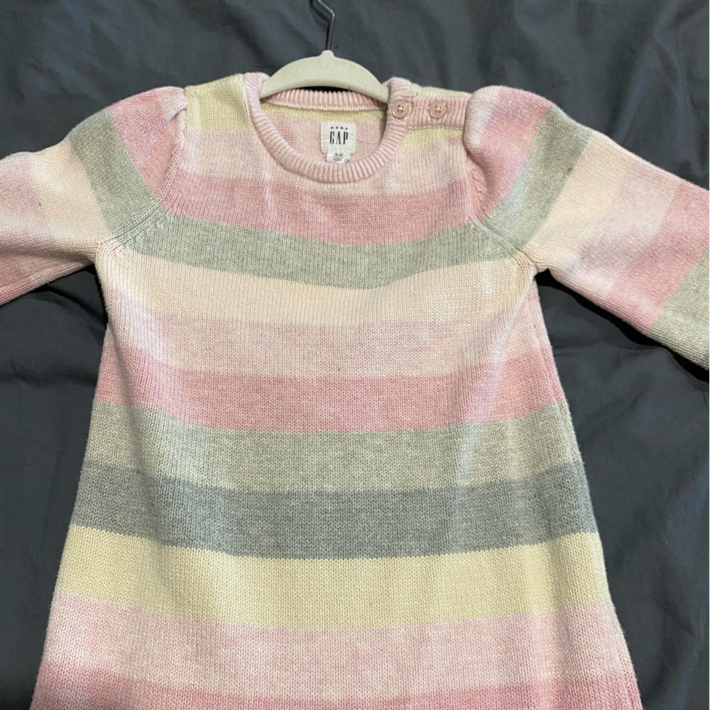 Gap knitted sweater onesie.